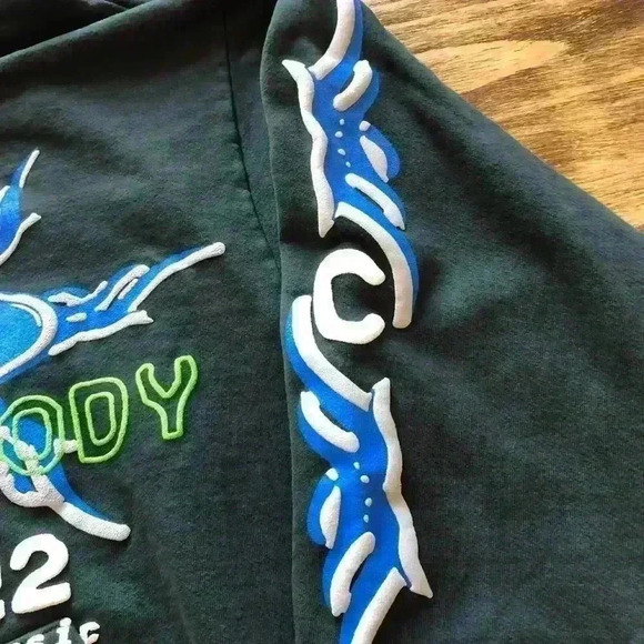 Coachella 2022 Cactus Plant Flea Market Weekend 2 Olive Green Hoodie Sweater - Picture 6 of 16